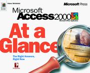 Cover of: Microsoft Access 2000 at a Glance (At a Glance)