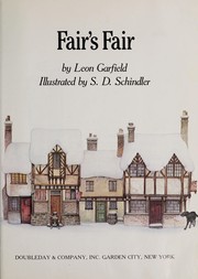 Cover of: Fair's fair