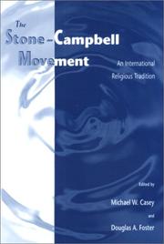 Front cover of The Stone-Campbell Movement by Unknown