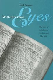 Cover of: With her own eyes by Emily Sampson, Emily Sampson