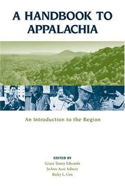 cover of A handbook to Appalachia