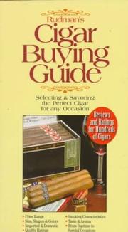 Cover of: Rudman's Cigar Buying Guide: Selecting & Savoring the Perfect Cigar for Any Occasion