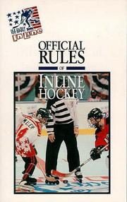 Cover of: Official Rules of Inline Hockey (Official Rules of USA Hockey Inline)