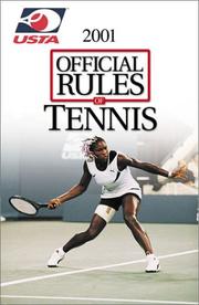 Cover of: Official Rules of Tennis