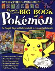 The Big Book of Pokemon by Nancy Davies