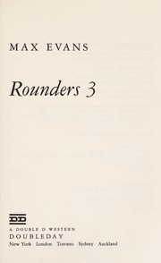 Cover of: Rounders 3 by Max Evans