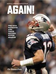 Cover of: Again!: The 2003 Patriots and Their Second Super Bowl Season