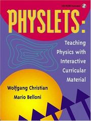Front cover of Physlets by Wolfgang Christian