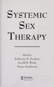 Cover of: Systemic sex therapy | 