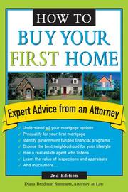 Cover of: How to buy your first home