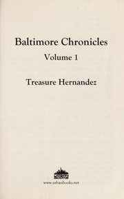 Cover of: Baltimore chronicles