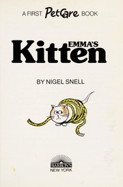 Emma's kitten by Nigel Snell