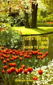 Cover of: Eden to Eden and Adam to Adam
