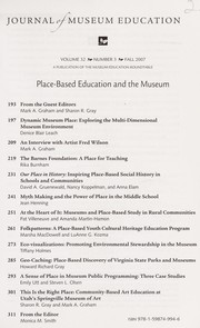 Cover of: Place-based education and the museum | Mark Graham