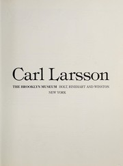 Cover of: Carl Larsson. | Carl Larsson