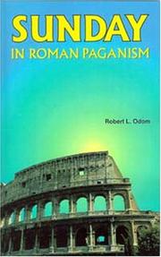 Cover of: Sunday in Roman Paganism