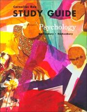 Cover of: Study Guide to Accompany Psychology