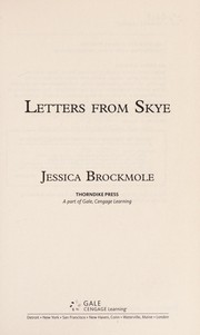 Letters from Skye by Jessica Brockmole