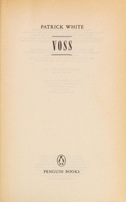 Cover of: Voss (Modern Classics) by Patrick White