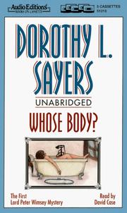 Cover of: Whose Body? by Dorothy L. Sayers