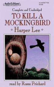 Cover of: To Kill a Mockingbird by Harper Lee