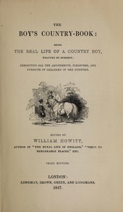 Cover of: The boy's country-book by Howitt, William