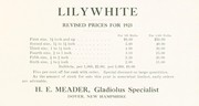 Cover of: Lilywhite: revised prices for 1923