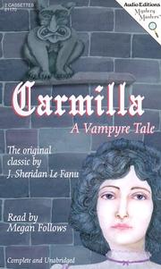 Cover of: Carmilla by 