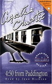 Cover of: 4:50 from Paddington by Agatha Christie
