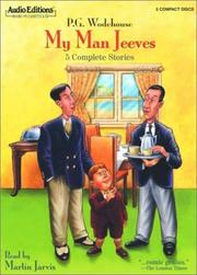 Cover of: My Man Jeeves | P. G. Wodehouse
