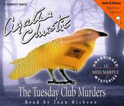 Cover of: The Tuesday Club Murders (Mystery Masters Series) by Agatha Christie