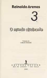 Cover of: Mundo Alucinante, O by 