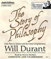 Cover of: The Story of Philosophy by Will Durant