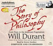 Cover of: The Story of Philosophy by Will Durant
