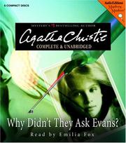 Cover of: Why Didn't They Ask Evans? (Mystery Masters)