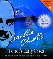 Cover of: Poirot's Early Cases by Agatha Christie, Agatha Christie