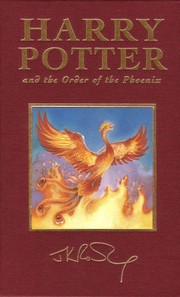 Cover of: Harry Potter and the Order of the Phoenix | 