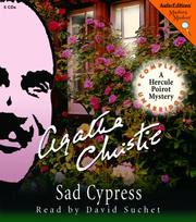 Cover of: Sad Cypress by Agatha Christie, David Suchet