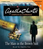 Cover of: The Man in the Brown Suit (Mystery Masters) by Agatha Christie