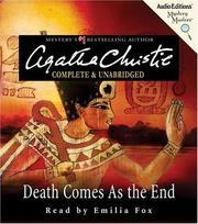 Cover of: Death Comes As the End (Mystery Masters) by Agatha Christie, Agatha Christie