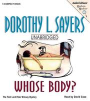 Cover of: Whose Body? by Dorothy L. Sayers