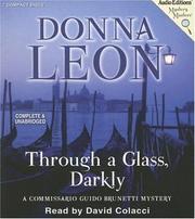 Cover of: Through a Glass, Darkly by Donna Leon