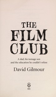 The film club by David Gilmour