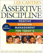 Cover of: Assertive discipline by Lee Canter