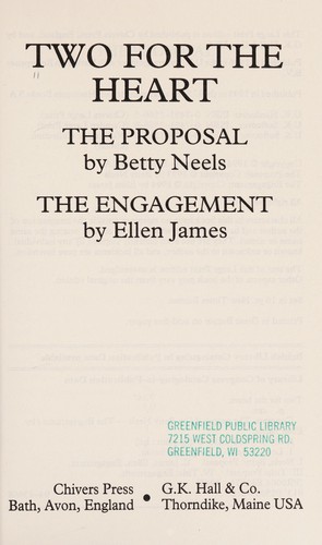 Two for the heart (The Proposal/The Engagement) by 