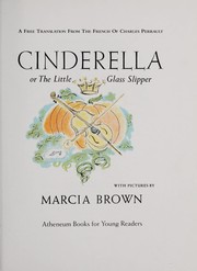 Cover of: Cinderella, or, The little glass slipper
