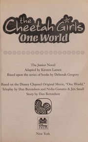 Cover of: The Cheetah Girls: One World Junior Novel