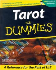 Cover of: Tarot for Dummies by Amber Jayanti