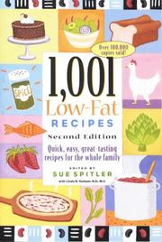 Cover of: 1,001 Low-Fat Recipes by Sue Spitler, Linda R. Yoakam