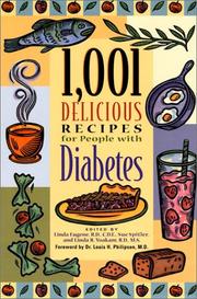Cover of: 1,001 Delicious Recipes for People with Diabetes